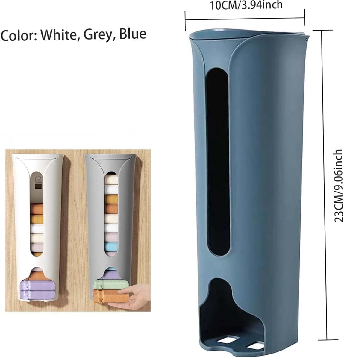 Underwear Storage Box, Sock Underwear Storage Box 2 PCS