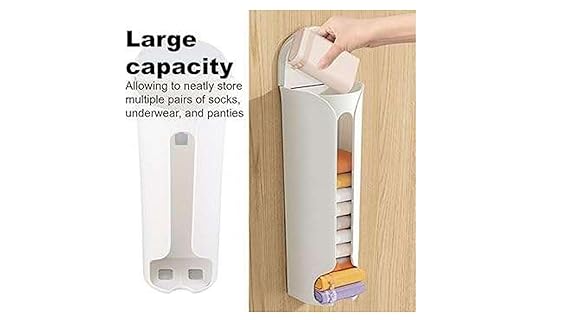 Underwear Storage Box, Sock Underwear Storage Box Wall Mount 1 pcs