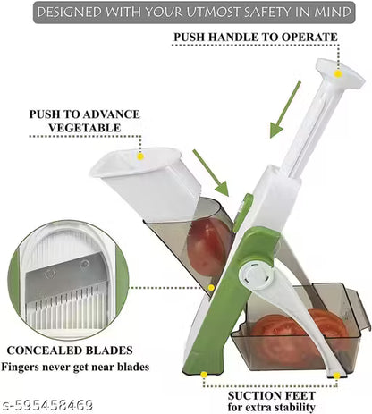 Hand Press Adjustable Mandoline Slice